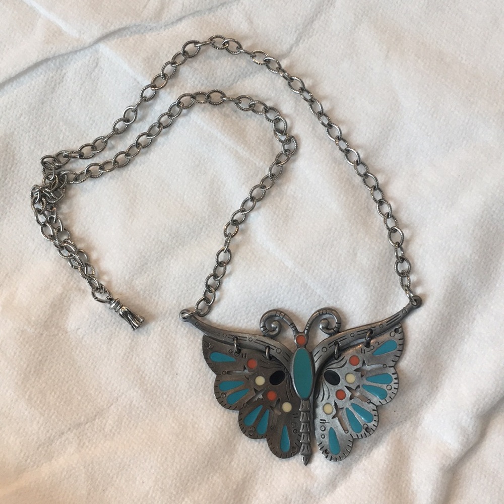 Celebrity Butterfly necklace